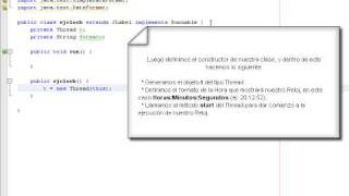 Reloj en Java [upl. by Ellehsor405]