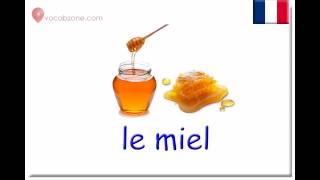 Learn French food vocabulary  nourriture  Français [upl. by Rockel]