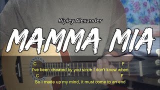 Mamma Mia  Ripley Alexander  Ukulele Tutorial [upl. by Arocahs]