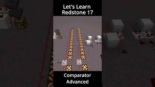 How do Redstone Comparators work  minecraft shorts [upl. by Christensen571]