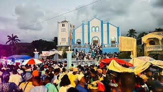 Men kijan fidèl katolik yo tap onore nan pye Manman Immaculée Roseaux Grand’Anse Haiti [upl. by Anegue]