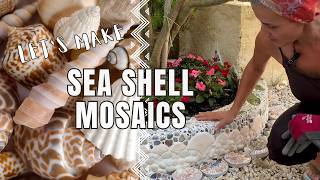 Garden Decor Ideas the Ultimate Guide to Sea Shell amp Stone Mosaic Art [upl. by Htenek]