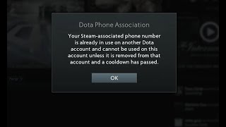 How to fix no associated phone number to play rank in dota 2 2021 [upl. by Dickenson]