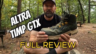 ALTRA TIMP GTX Hiking Boot Review After 20 Miles [upl. by Ecnarrat921]