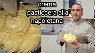 Crema pasticcera alla napoletana fatta in casa senza amidoRicetta spettacolare e facilissima [upl. by Esertap]