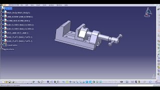 ASSEMBLY INTRODUCTION TYPES CATIA V5 [upl. by Guglielmo]