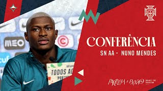 CONFERÊNCIA SN AA  Nuno Mendes [upl. by Mond616]