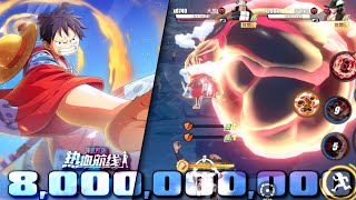 LUFFYTARO BOSS BATTLE SCORE 🔥 One Piece Fighting Path [upl. by Ahseyi]