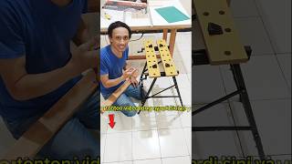 Foldable Workbench Terbaik untuk Woodworking BestTools WorkbenchPortable DIYWoodworking [upl. by Adnovad429]