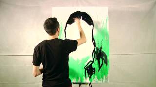 The Dead Weather  Hustle and Cuss Jack Lawrence Painting [upl. by Farmann]