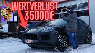 Cayenne GTS 2023 verliert je Monat 7000€ an Wert Fazit nach 15000km [upl. by Haile265]