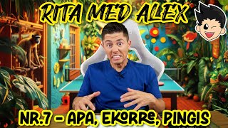 Rita med Alex  Nr7 Apa Ekorre Pingis [upl. by Amzu]