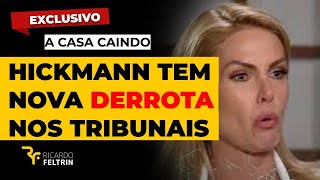 HICKMANN SOFRE MAIS UMA DERROTA NA JUSTIÇA [upl. by Joed457]