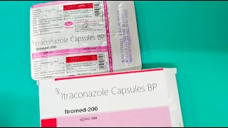 Itromed 200 mg uses  itraconazole 200 mg  dose  sides effects benefit  दाद खाज खुजली के लिए [upl. by Sallyanne74]