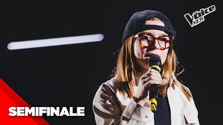 Scopriamo “Le Cose Che Abbiamo In Comune” di NeffaampAlfa con Benedetta  The Voice Kids 3 Semifinale [upl. by Maidel]