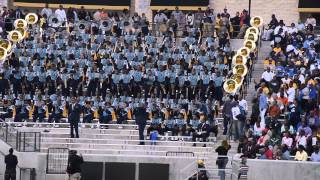 Southern University Marching Band vs Alabama State 2013 2nd 3rd 4th QT [upl. by Emelen]