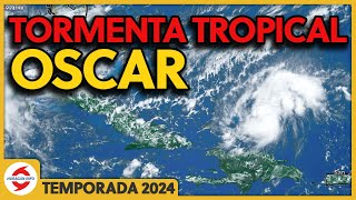 Oscar hacia Cuba Bahamas e islas Turcas amp Caicos Tormenta tropical Oscar se forma al norte de RD [upl. by Jerrol]