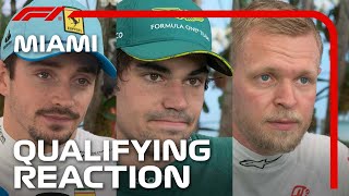 Drivers PostQualifying Reaction  2024 Miami Grand Prix [upl. by Epillihp833]