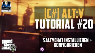 AltV Scripting Tutorial 20  SaltyChat installierenkonfigurieren C Deutsch [upl. by Ecirbaf]