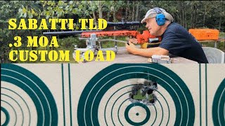 Sabatti TLD 308 ReLoad Testing 100yrds [upl. by Eirotal]