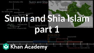 Sunni and Shia Islam part 1  World History  Khan Academy [upl. by Orwin591]