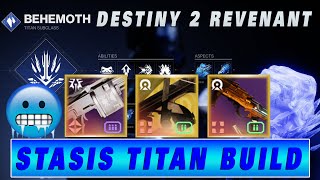 STASIS TITAN BUILD  Exotic Icefall Mantle Destiny 2 Episode 2 Revenant [upl. by Naryt]