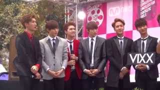 VIXX 빅스 filming for DFLA at KCON 2014 fancam [upl. by Maleki80]