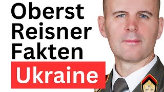 Oberst Reisners UkraineAnalyse Stand heute [upl. by Isdnyl]