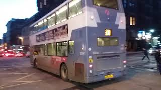 Buses in Glasgow City Center [upl. by Phionna]