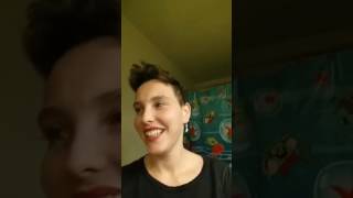 Woman shaves her head bald live for her Facebook friends [upl. by Haral]