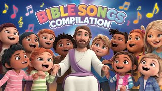 Bible Song Compilation for Kids Bible Song For Kids Bible Story Songs [upl. by Etyam]