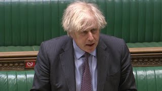 In full Boris Johnson announces lockdown roadmap in Commons [upl. by Etnecniv433]