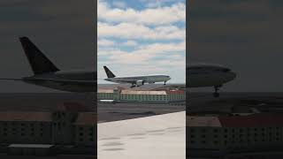 Impossible Landing Amazing View before the Plane Lands at the Airport ep158 [upl. by Zorana]