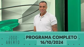 JOGO ABERTO  PROGRAMA COMPLETO  16102024 [upl. by Atiran261]