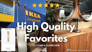 Whats worth buying at IKEA  1300 designer lamp dupe Kitchen islands  Lets take a closer look [upl. by Ynatil493]