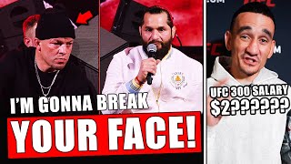 UFC 300 Fighter Salaries REVEALED Masvidal Threatens Nate Diaz  FOOTAGE Oliveira on loss [upl. by Nanda]