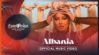 Ronela Hajati  Sekret  Albania 🇦🇱  Official Music Video  Eurovision 2022 [upl. by Mariann66]