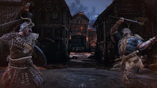 For Honor Duels Warlord Vs Berserker [upl. by Atnauqahs]