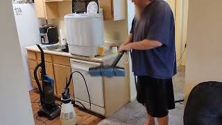 Dupray NEAT PLUS Carpet Cleaning With 275 Degree Vapor Steam [upl. by Kirbie]