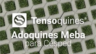 Adoquines para césped  Tensolite SA [upl. by Leahcimal]