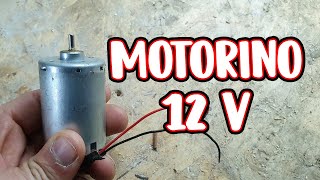 2 PROGETTI CON MOTORINO A 12V [upl. by Atteuqihc]