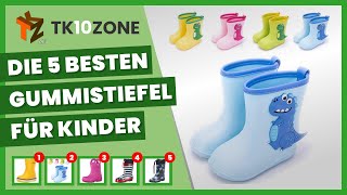 Die 5 besten Gummistiefel für Kinder [upl. by Letta]