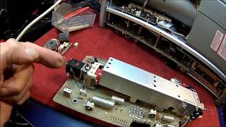 Tektronix 475 Repair Ep 2  removing the timing switch board [upl. by Ramas]