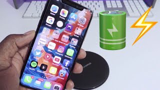 iPhone X Fast Wireless Charging Speed Test [upl. by Nilrah]