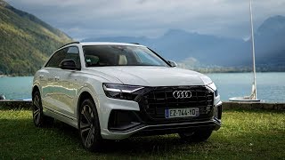 ESSAI AUDI Q8 50 TDI S Line de Megève à Paris [upl. by Meir258]