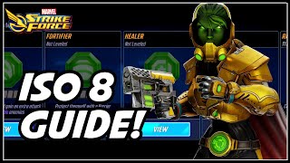 New Player Guide To Iso 8  Marvel Strike Force [upl. by Yesnikcm971]