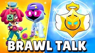 BRAWL TALK con NUEVOS DROPS Y 2 NUEVOS BRAWLERS en BRAWL STARS [upl. by Dareece]