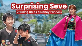 Disney Princess Prank in Disneyland by Alex Gonzaga [upl. by Carmelina]