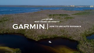 Garmin Marine GPS Tutorials How to Use Auto Guidance [upl. by Novert]