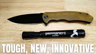 NEW THE BEST NEW LIGHTWEIGHT EDC KNIFE PRAXIS WITH UTLEM SCALES REVIEW [upl. by Renaud]